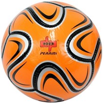 Perrini Match Ball Soccer Silver Orange Black Football Training Official... - €11,85 EUR