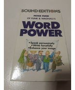 Sound Editions Word Power By Peter Funk Of Funk &amp; Wagnall&#39;s Cassette Tape - £4.65 GBP