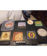 Beer Coasters VTG Lot Set of 8 Mixture of Brands Fosters Sam Adams Bud O... - $841.37 MXN