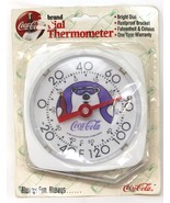 1994 Taylor Coca Cola Polar Bear Dial Thermometer 5 1/4 in. X 5 1/2 in. - £18.87 GBP