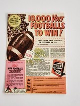 Cereal Advertisement to Win Footballs Reproduction Sticker Decal Embelli... - $2.22