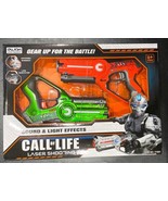 Call Of Life Laser Infrared Shooting Toy Red &amp; Green Guns Sealed Model T... - £35.42 GBP