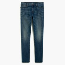 NWT Mens Size 35 35x34 J. Crew Blue Slim Fit Flex Jean in Medium Tinted Wash - £30.79 GBP