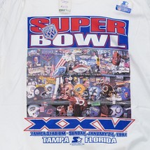 NEW OS Vintage Starter 90’s Super Bowl XXV 1991 New York Giants T-Shirt Men&#39;s XL - £45.86 GBP