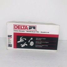 Delta Two Handle Lavatory Chrome Faucet W/ Pop-Up 2522-MPU Made In USA New - $54.35