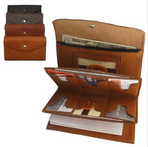 Deluxe Ladies Wallet - Soft Oil Tanned Leather In 4 Colors - £75.91 GBP