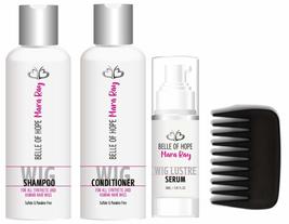 Mara Ray Luxury Hair Care Kits for Synthetic Wigs, Extensions, Toupees w... - £32.28 GBP+