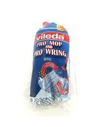 Vileda Pro Mop &amp; Pro Wring Refill Blue White Replacement Hard Floors USA... - $127.29 MXN
