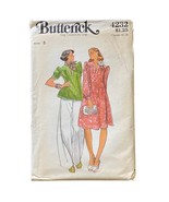 1970s Uncut BUTTERICK PATTERN 4232 Size 8 Dress or Tunic Top and Wide Le... - $147.62 MXN