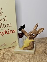 Royal Doulton Aerobic Bunnykins Figurine DB040 Vintage 1984 - $89.09
