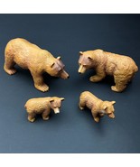 Terra by Battat Brown Bear Family - 4 figures -  2 Large and 2 Small Cub... - $368.70 MXN