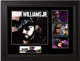Hank Williams Jr. Autographed LP - £515.10 GBP