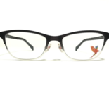 Maui Jim Eyeglasses Frames MJO2603-94M Matte Black Clear Cat Eye 49-17-147 - £88.21 GBP