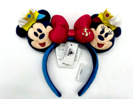 Disney Cruise Line Captain Mickey Minnie Plush Mouse Ears Headband Ancho... - $23.75