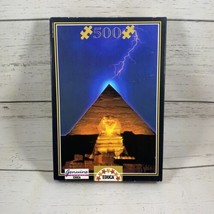 Educa (500 pc) puzzle - The Sphinx, Egypt; Great Pyramid of Khufu Complete - £10.98 GBP