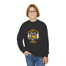 Youth Crewneck Sweatshirt: Perfect for Camping, Hiking, and Lounging - £21.47 GBP+