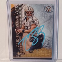 2015 Topps Drew Brees Gridiron Kings New Orleans Saints Signed Autographed COA - £43.23 GBP