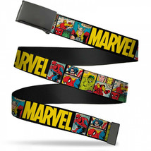 Marvel Retro Comic Panels Adult Web Belt Purple - £23.16 GBP