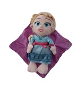 Disney Parks Babies Baby ELSA Frozen With Blanket 12&quot; Plush Doll Toy - N... - $14.84