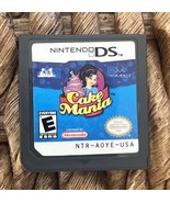 Original Cake Mania Nintendo DS AUTHENTIC Video Game Cartridge Only TESTED EUC - $21.40 CAD