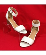 C Est 1946 Womens Ivory Leather Wedge Heels Size 10M - £14.60 GBP