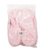 Muk Luks Slippers XL 9.5 10.5 Womens New Satin Pink 15845 - £18.10 GBP