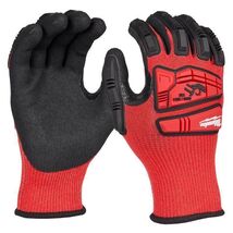 Milwaukee Smartswipe Men's Outdoor Dipped Dipped Gloves Black/Red Large - $24.95