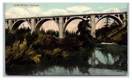 Latah Bridge Spokane Washington WA 1915 DB Postcard P19 - £6.24 GBP