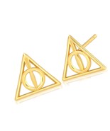 Earrings 14K Gold - Harry Potter Golden Snitch - £272.67 GBP
