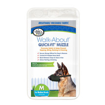 [Pack of 3] Four Paws Walk About Quick Fit Muzzle for Dogs Medium - 1 count - £38.12 GBP