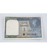 1940 Reserve Bank of India WWII-era 1 Rupees Note Pick #25a XF Condition - €48,01 EUR