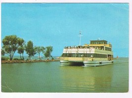 Hungary Postcard Lake Balaton Tour Ship Ferry - £1.67 GBP