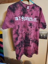 My Chemical Romance Purple Black shirt Medium band mcr gerard way emo goth 2004 - £42.51 GBP