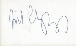Jill Clayburgh Signed 3x5 Index Card An Unmarried Woman - $74.24