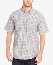NEW G.H. Bass &amp; Co. Men’s Short Sleeve Plaid Woven Shirt - $6.99+