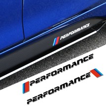 Car Styling M Performance Side skirt Decal Stickers for  X1 X3 X5 X6 1 3 5 7 Ser - £92.56 GBP