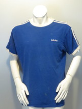 Vintage Graphic T-shirt - 1990s Adidas Thick Rim Shirt - Men&#39;s Large  - £36.05 GBP