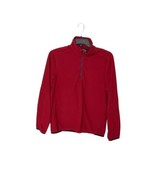 Vintage Nike half zip pullover Sweatshirt Embroidered silver tag size La... - $29.17 CAD