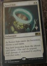 Runed Halo 32 Promo Pack: Core Set 2021 Magic: the Gathering Moderately ... - $0.99