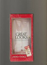 Linens-n-Things - Great Looks - How-To Video for the Best Dressed Windows (VHS) - £4.63 GBP