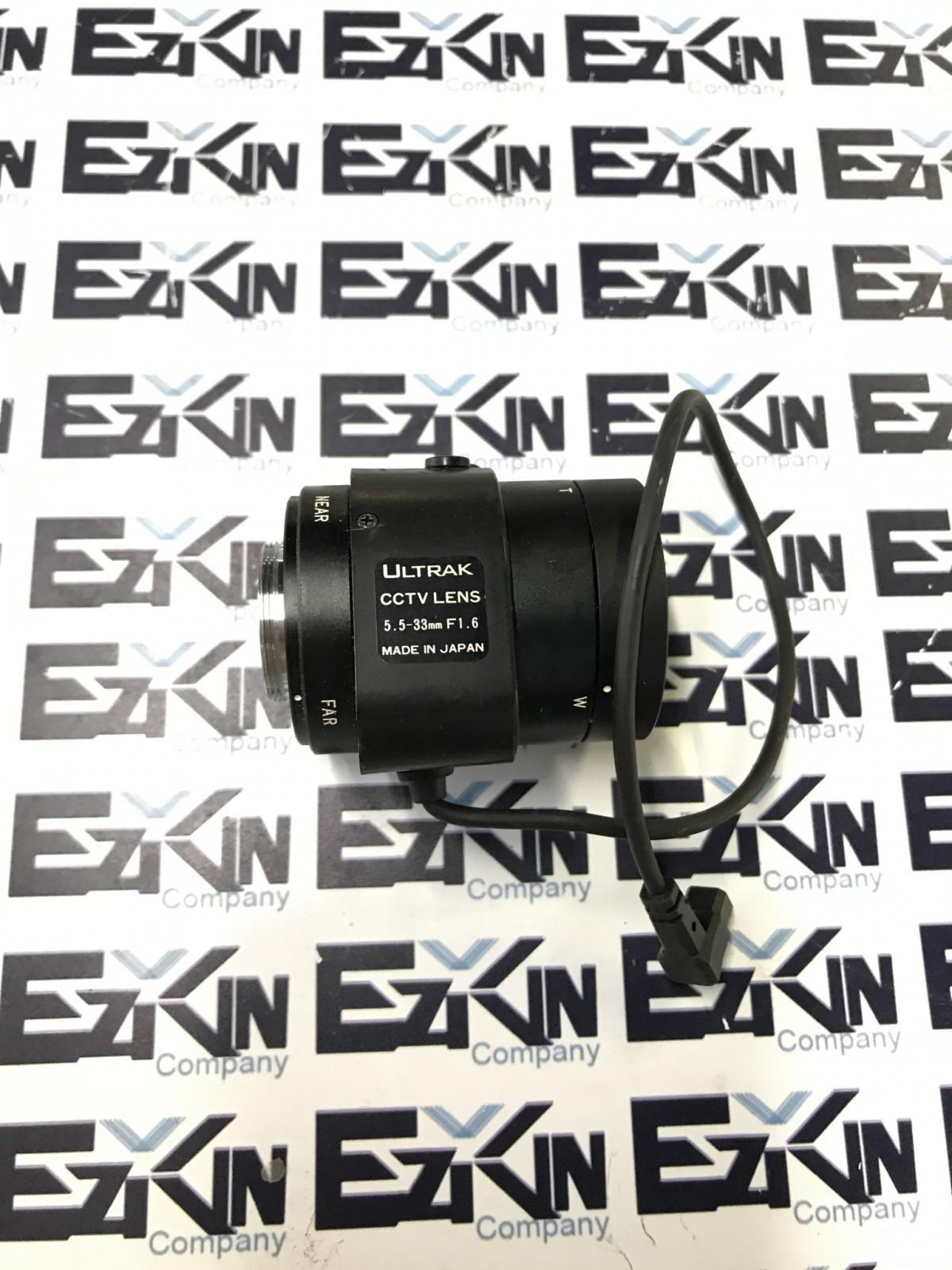 Ultrak F1.6 CCTV Lens 5.5-33mm F1.6  - $28.50