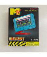 Brickcraft MTV Cassette Brick Building Set 80 PCS Retro NEW! - £11.86 GBP