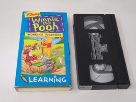 VHS Winnie the Pooh Pooh Learning Working Together VHS Cassette Tape 199... - £5.30 GBP