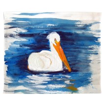 Betsy Drake Spring Creek Pelican Outdoor Wall Hanging 24x30 - £38.93 GBP