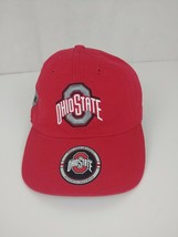 Ohio State Buckeyes Red Embroidered Adjustable Baseball Cap - £9.84 GBP