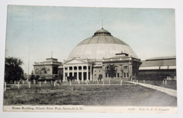Dome Building,Illinois State Fair Springfield, Ill. CU Williams Antique ... - £6.25 GBP