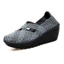 New spring women platform shoes women slip on casual hand made breathabl... - £20.21 GBP