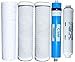 CSM Reverse Osmosis Replacement Filter Set 5 pcs w 50 GPD Membrane Item image 2