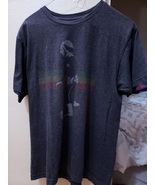 Zion Men’s Bob Marley Grey Soccer Shirt Medium - £23.62 GBP