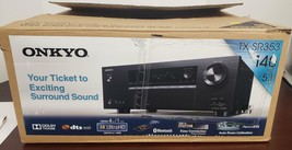 Onkyo TX-SR353 5.1 Ch 4K Ultra HD 3D Pass-Through Receiver (FOR PARTS) #135 - £83.20 GBP